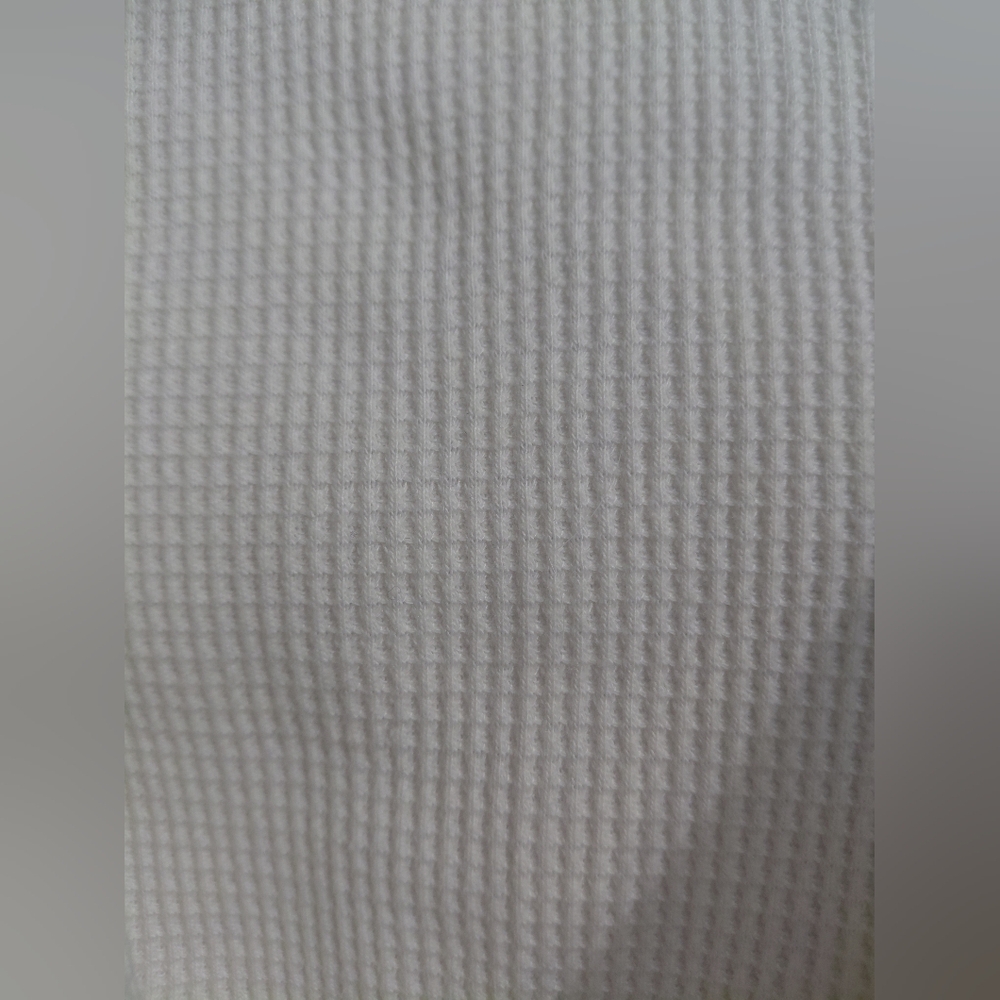 Skims Waffle Cropped Zip Up - Picture 3 of 5
